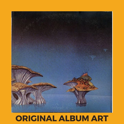 Photo of the cover of the Yes “Yessongs” album sleeve with the text “Original Album Art” on an orange border around the photo.