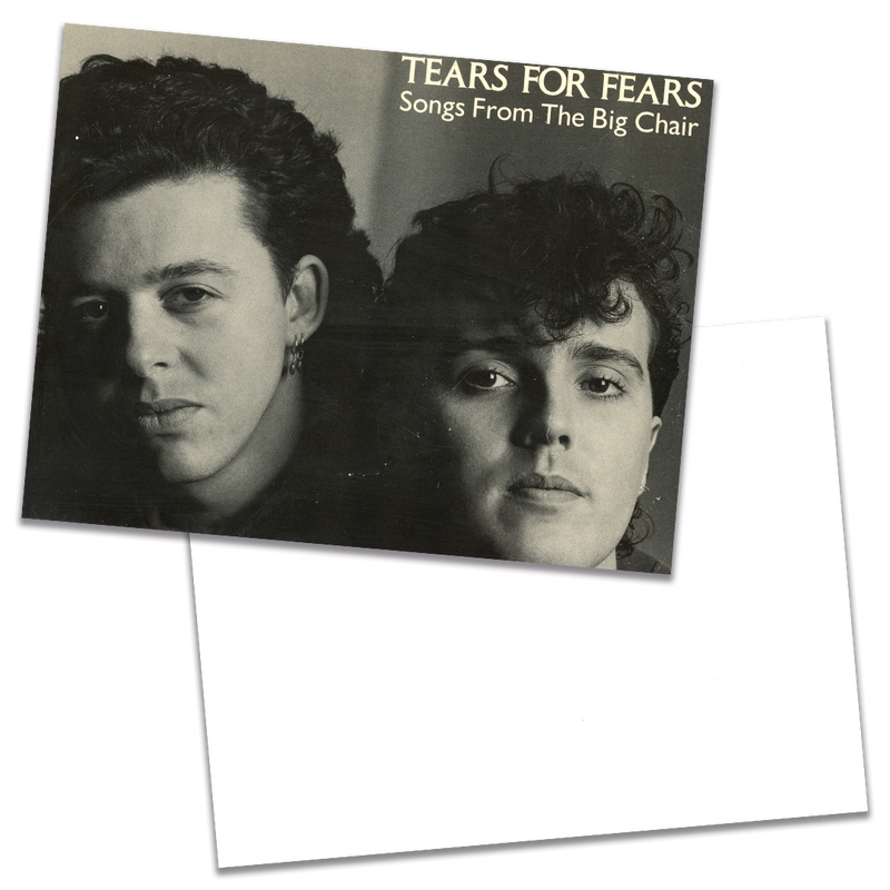 Tears for Fears "Songs from the Big Chair" BYO Notebook