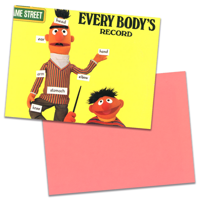 Sesame Street "Every Body's Record" BYO Notebook