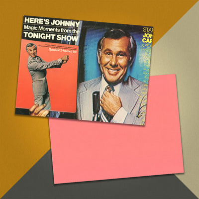 Johnny Carson "Here's Johnny.... Magic Moments From The Tonight Show" BYO Notebook