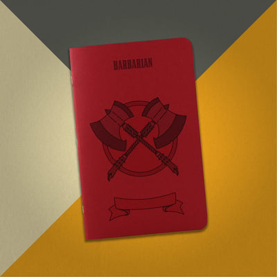 Barbarian Notebook - Small (D&D 5E)