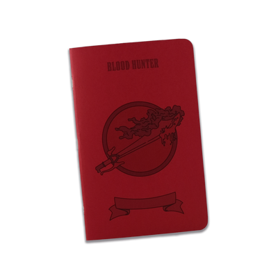 Blood Hunter Notebook - Small (D&D 5E)