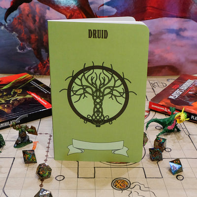 Druid Notebook - Large (D&D 5E)