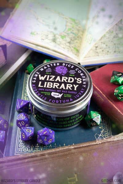 Wizard's Library Candle