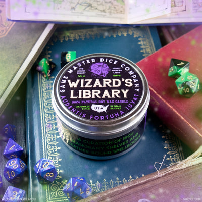Wizard's Library Candle