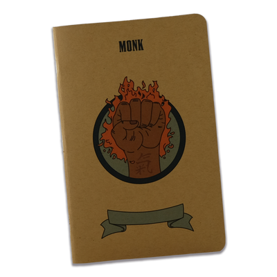 Monk Notebook - Large (D&D 5E)