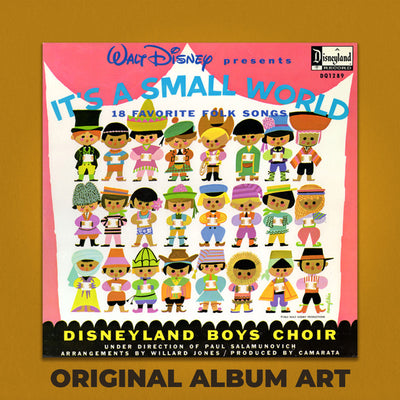 Disneyland Boys Choir "Walt Disney Presents It's A Small World" BYO Notebook