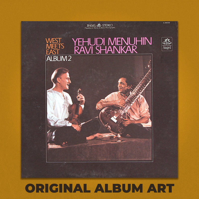 Yehudi Menuhin & Ravi Shankar "West Meets East - Album 2" BYO Notebook