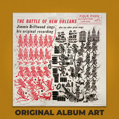 Jimmie Driftwood "The Battle Of New Orleans" BYO Notebook