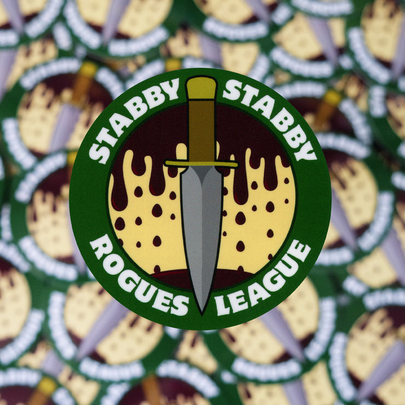 Stabby, Stabby Rogues League Sticker