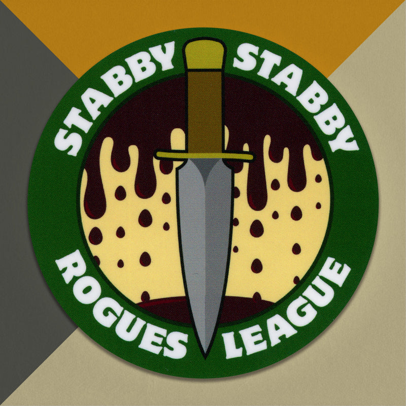 Stabby, Stabby Rogues League Sticker