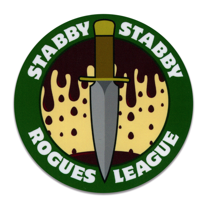 Stabby, Stabby Rogues League Sticker