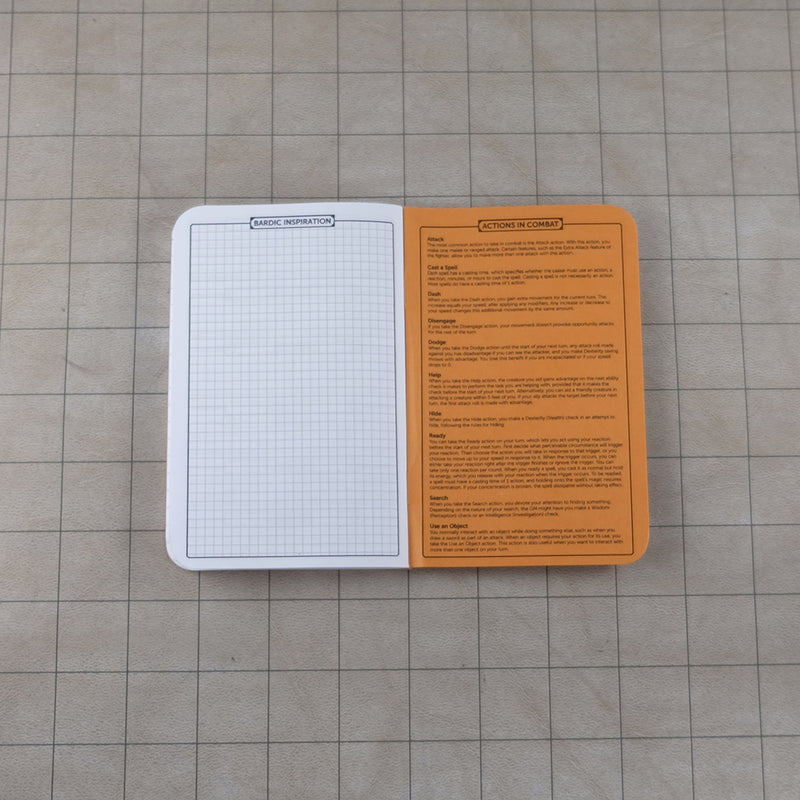 Bard Notebook - Small (D&D 5E)