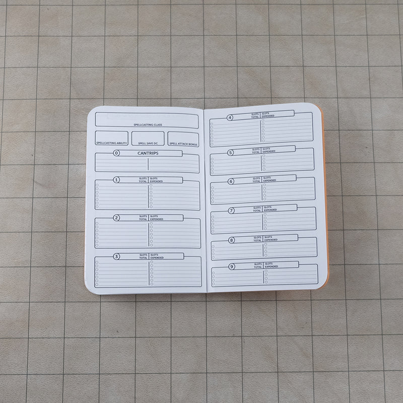 Bard Notebook - Small (D&D 5E)