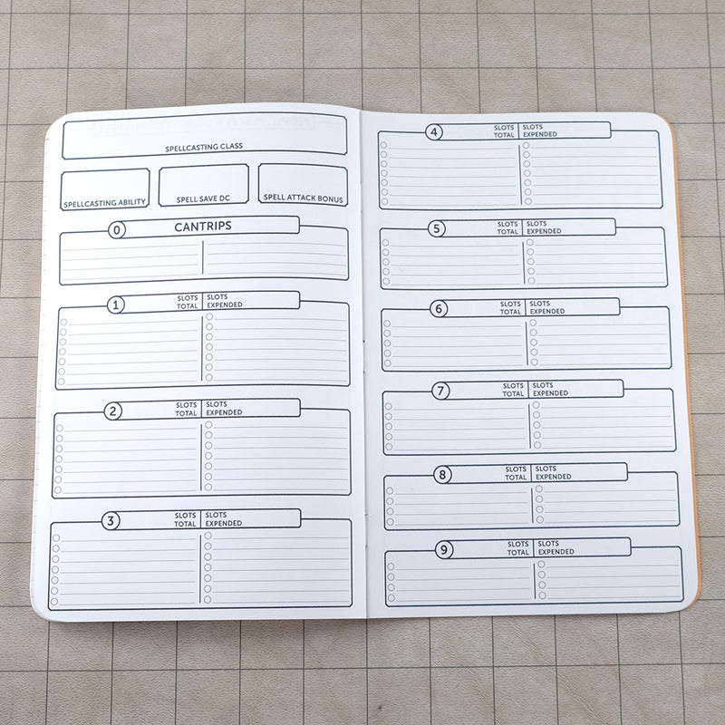 Bard Notebook - Large (D&D 5E)