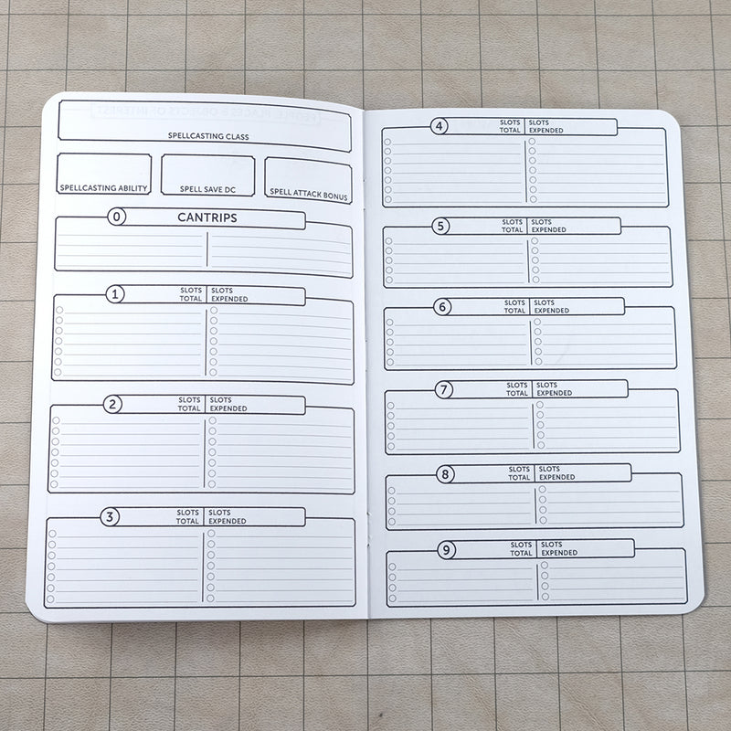 Rogue Notebook - Large (D&D 5E)