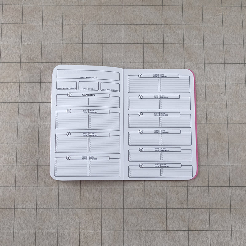 Sorcerer Notebook - Small (D&D 5E)