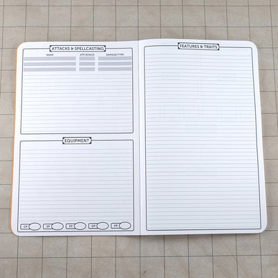 Bard Notebook - Large (D&D 5E)