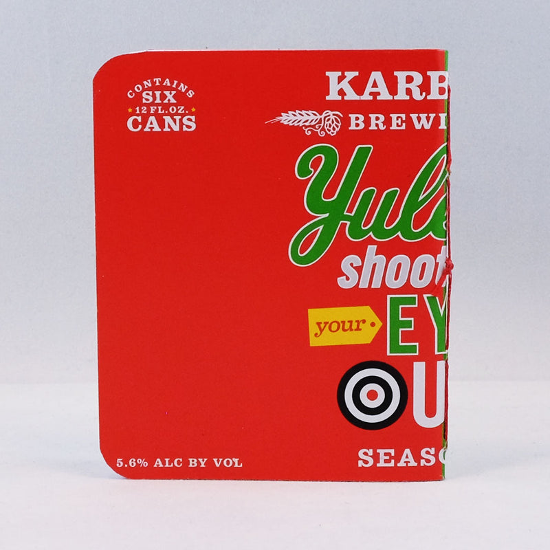 Karbach Yule Shoot Your Eye Out Notebook