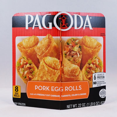 Pagoda Pork Egg Rolls Pocket Notebook
