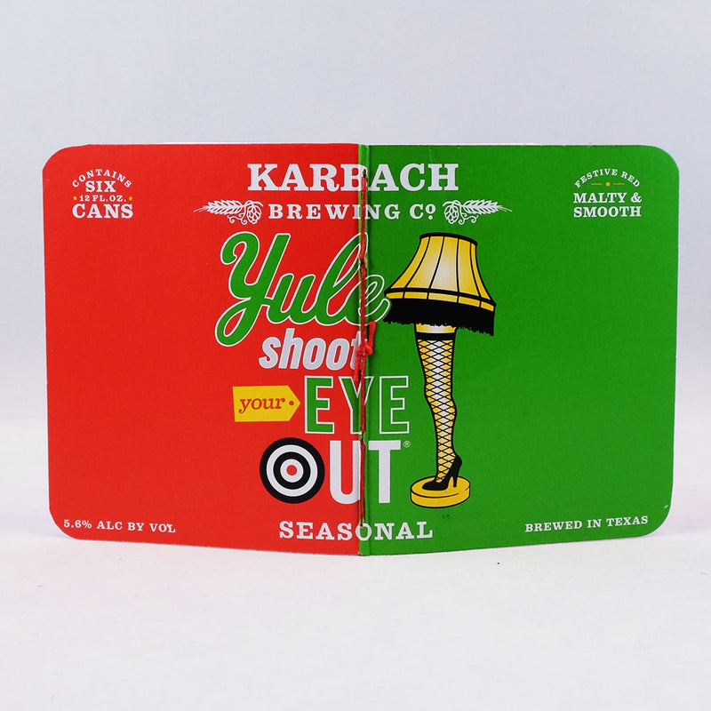 Karbach "Yule Shoot Your Eye Out" Pocket Notebook