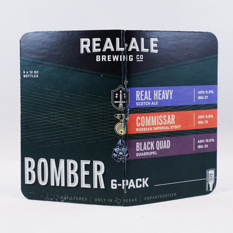 Real Ale Bomber 6-Pack Pocket Notebook