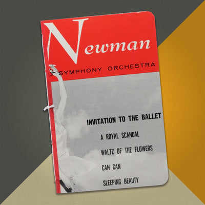 Alfred Newman, Hollywood Symphony Orchestra “Music For Orchestra - Invitation To The Ballet” Sketchbook
