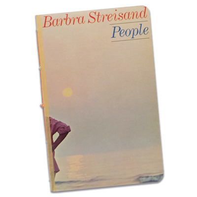 Barbra Streisand “People” Sketchbook