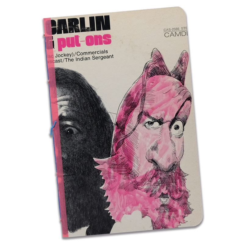 George Carlin “Take-offs & Put-ons” Sketchbook