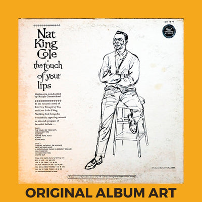 Nat King Cole "The Touch of Your Lips" Pocket Notebooks