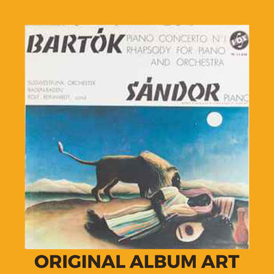Bartok/Sandor, Südwestfunkorchester Baden-Baden, Rolf Reinhardt “Piano Concerto No. 1 / Rhapsody For Piano And Orchestra” Sketchbook