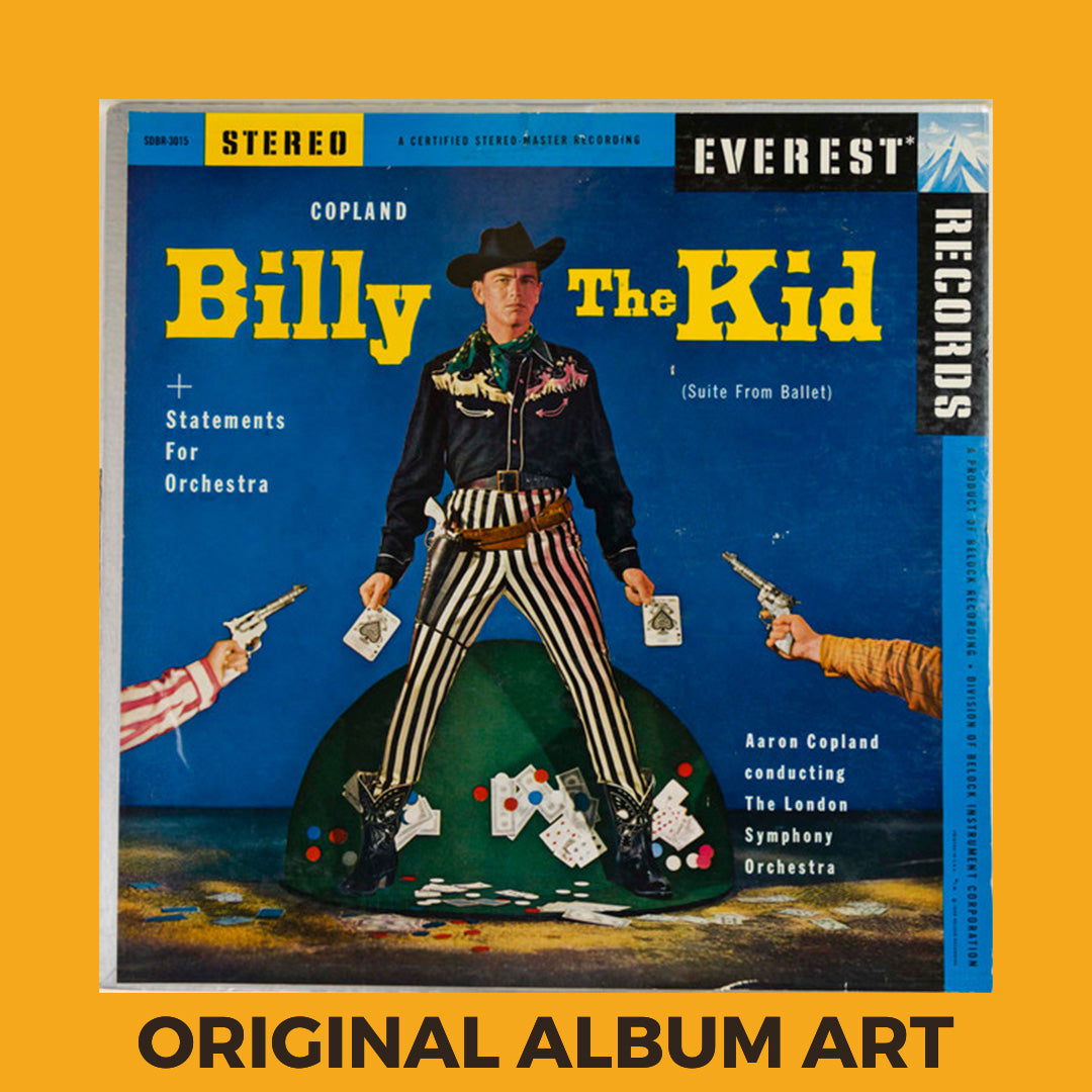 Aaron Copland Conducting London Symphony Orchestra “Billy The Kid - Ba –  The Raven and the Goose, image size:1080x1080