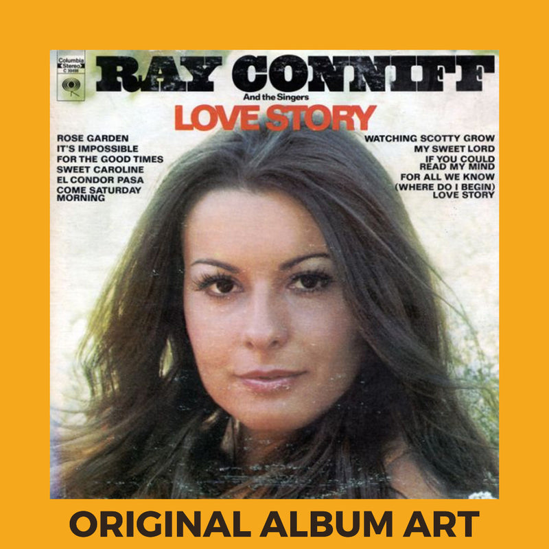 Ray Conniff & the Singers "Love Story" Notebook