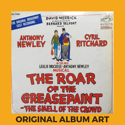 Anthony Newley, Cyril Ritchard “The Roar Of The Greasepaint - The Smell Of The Crowd” Sketchbook