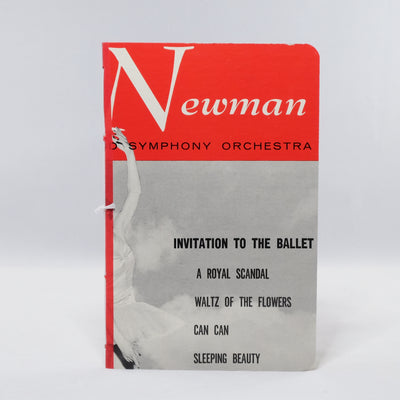 Alfred Newman, Hollywood Symphony Orchestra “Music For Orchestra - Invitation To The Ballet” Sketchbook
