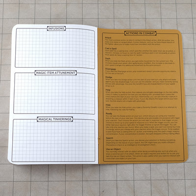 Artificer Notebook - Large (D&D 5E)