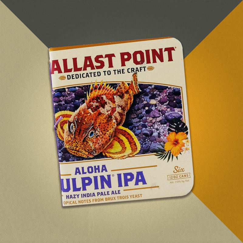 Ballast Point "Aloha Sculpin IPA" Pocket Notebook