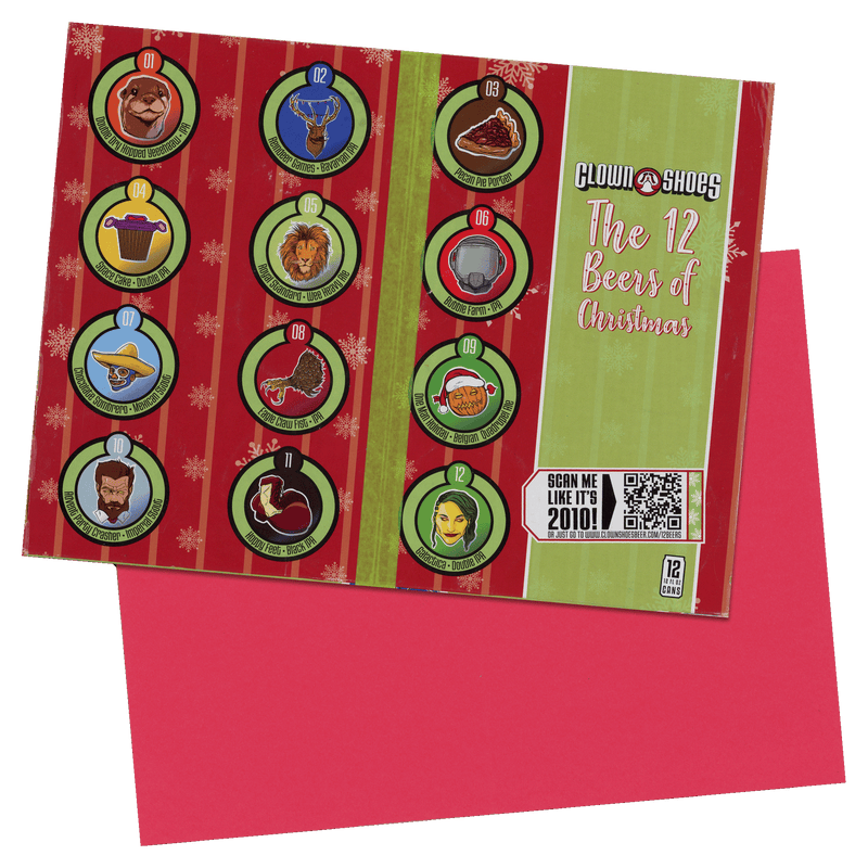 Clown Shoes "The 12 Beers of Christmas" BYO Notebook
