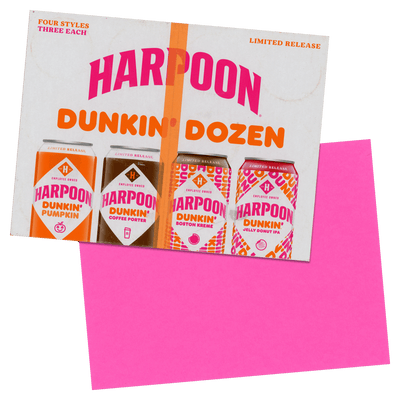 Harpoon "Dunkin' Dozen" BYO Notebook