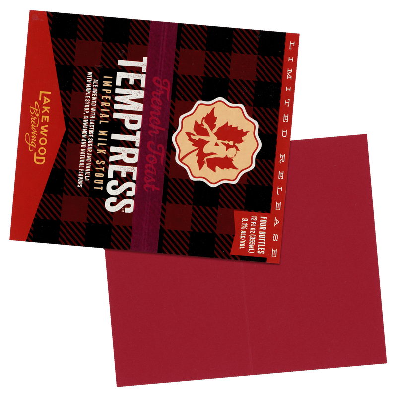 Lakewood Brewing Co. "French Toast Temptress" BYO Notebook