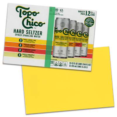 Topo Chico "Hard Seltzer 12 pack" BYO Notebook