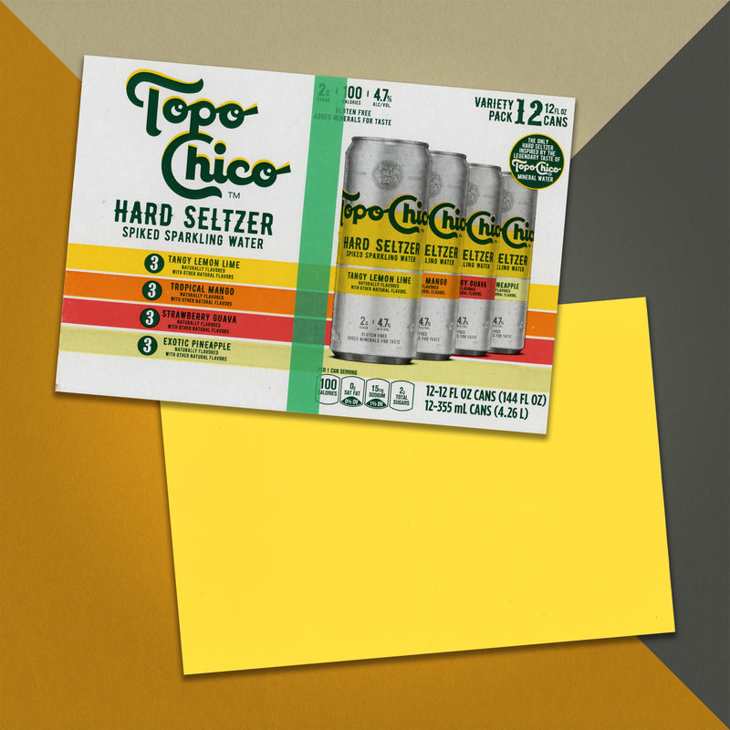 Topo Chico "Hard Seltzer 12 pack" BYO Notebook