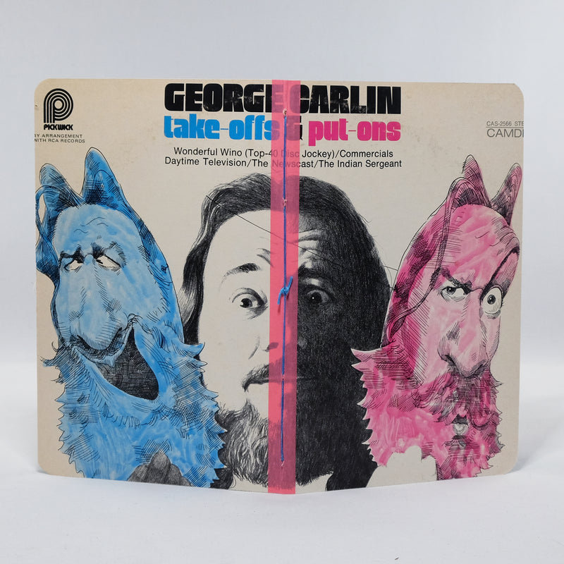 George Carlin “Take-offs & Put-ons” Sketchbook