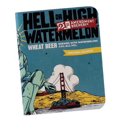 21st Amendment Hell or High Watermelon Notebook