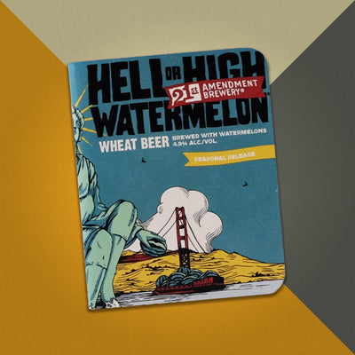 21st Amendment "Hell or High Watermelon" Pocket Notebook