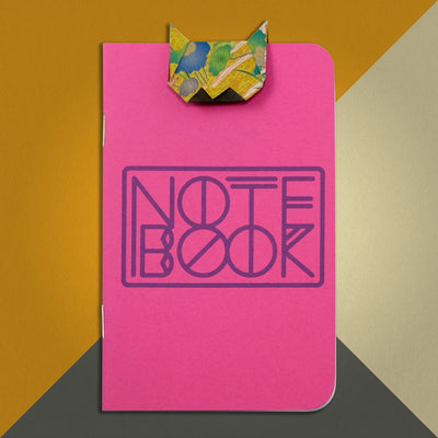 Patterned Neko Bookmark