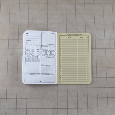NPC's Notebook - Small (D&D 5E)