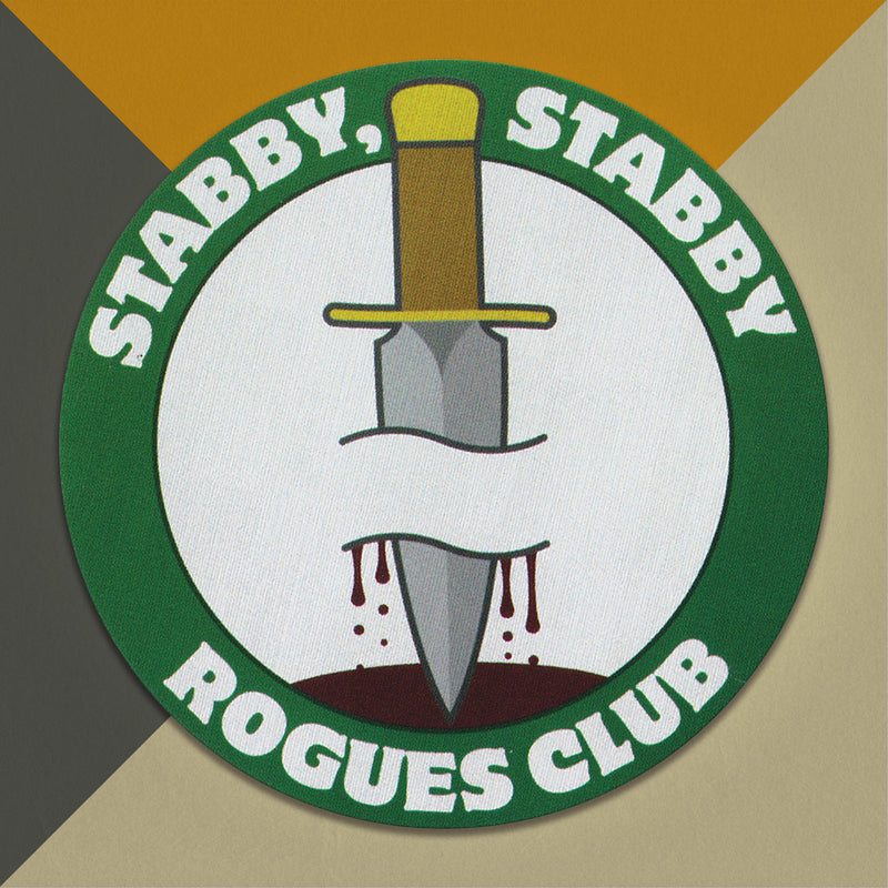 Stabby, Stabby Rogues Club Sticker