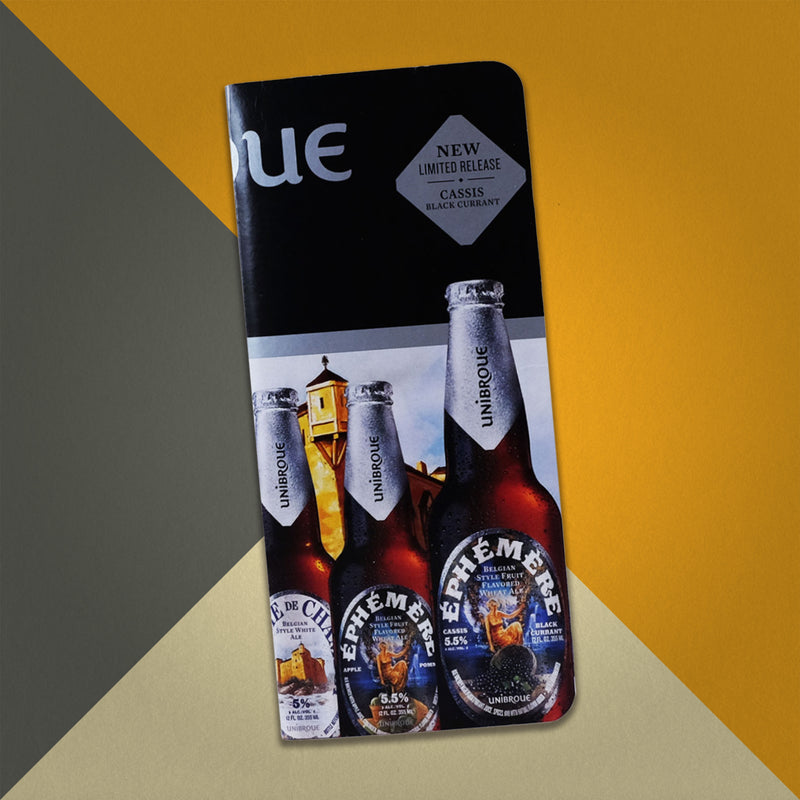 Unibroue "Sommelier Selection" Skinny Notebook